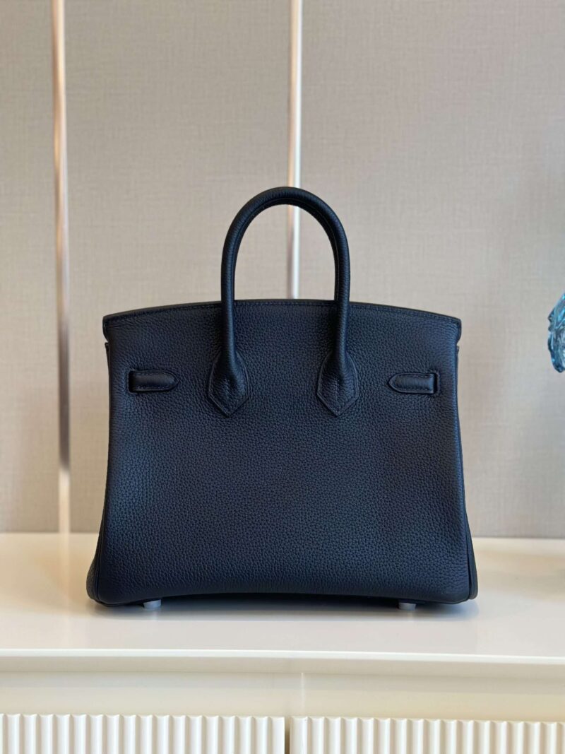 Hermes Birkin 30 Dakr Blue Togo Leather Palladium Hardware