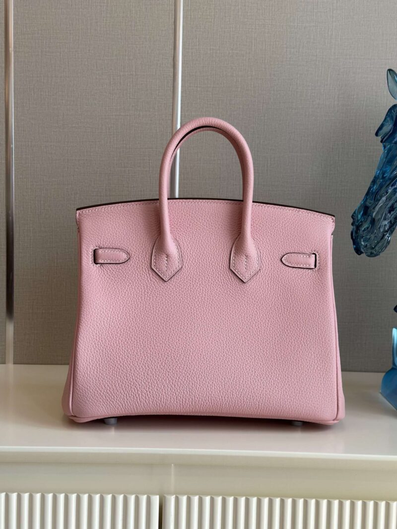Hermes Birkin 25 Rose Pink Togo Leather Palladium Hardware