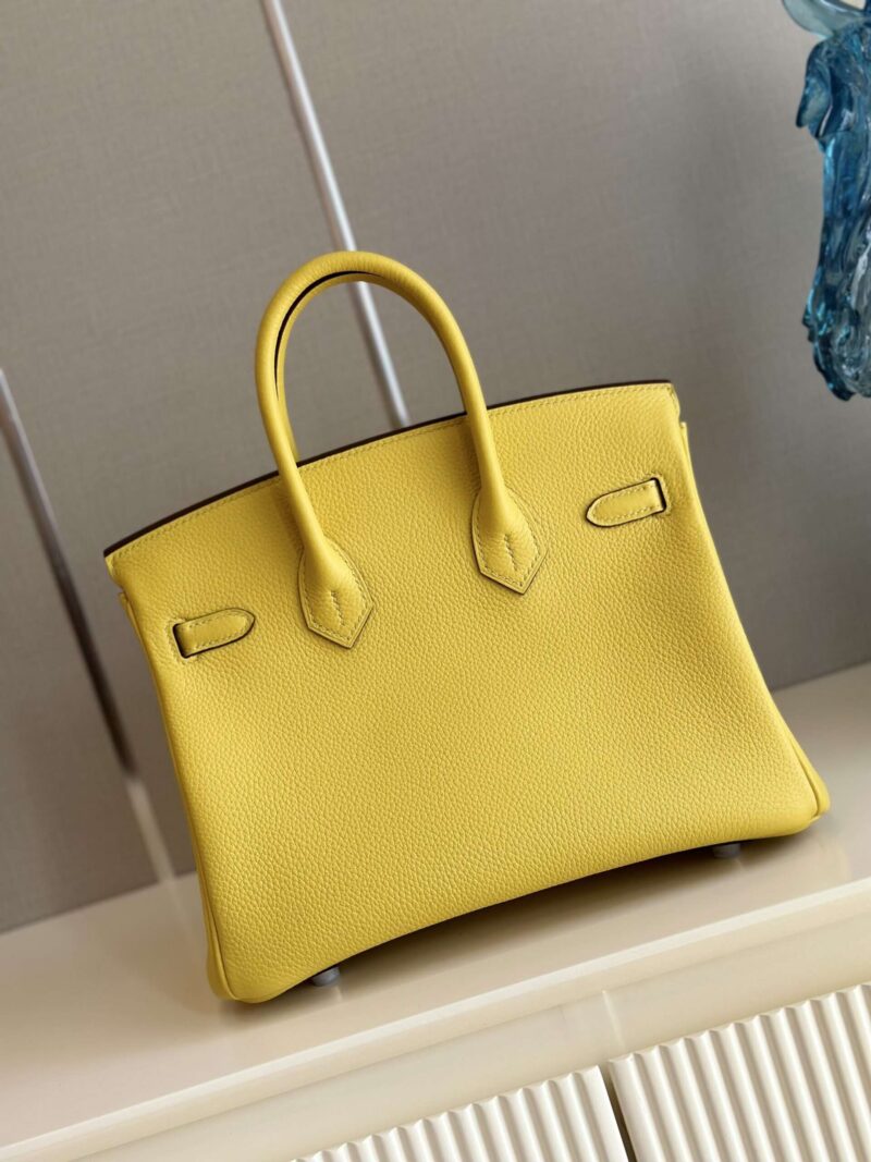 Hermes Birkin PHW Da Togo Yellow Replica 11 Handbags 25cm