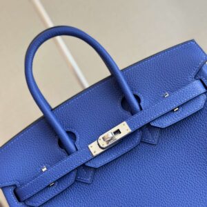 Hermes Birkin 30 Bleu Zelliege Epsom Palladium Hardware