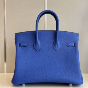 Hermes Birkin 30 Bleu Zelliege Epsom Palladium Hardware