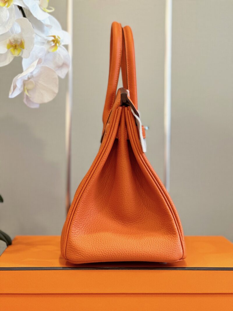 HERMES BIRKIN 30 ORANGE PALLADIUM HARDWARE