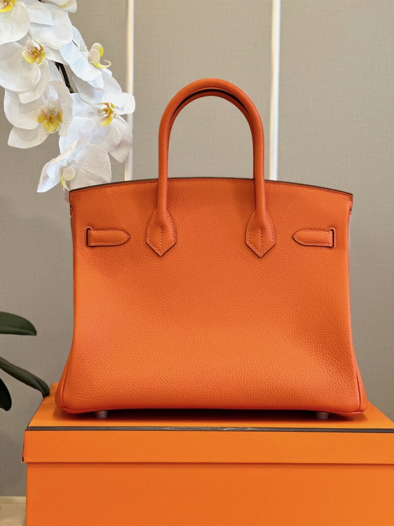 HERMES BIRKIN 30 ORANGE PALLADIUM HARDWARE