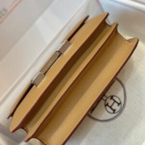 Hermes Constance 19  Brown Epson Leather Palladium Hardware