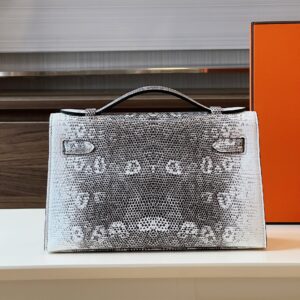 Hermes Constance Omber Genuine Lizard leather Gold Hardware