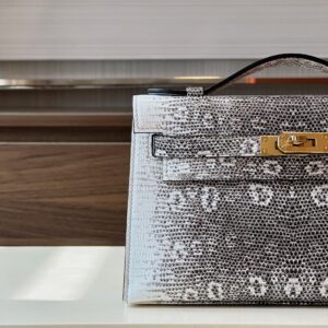 Hermes Constance Omber Genuine Lizard leather Gold Hardware