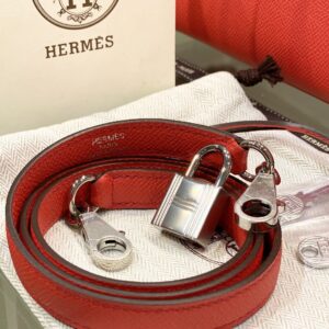 Hermes Kelly 28 Pink Rose Epsom Leather Palladium Hardware