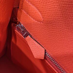 Hermes Kelly 28 Pink Rose Epsom Leather Palladium Hardware