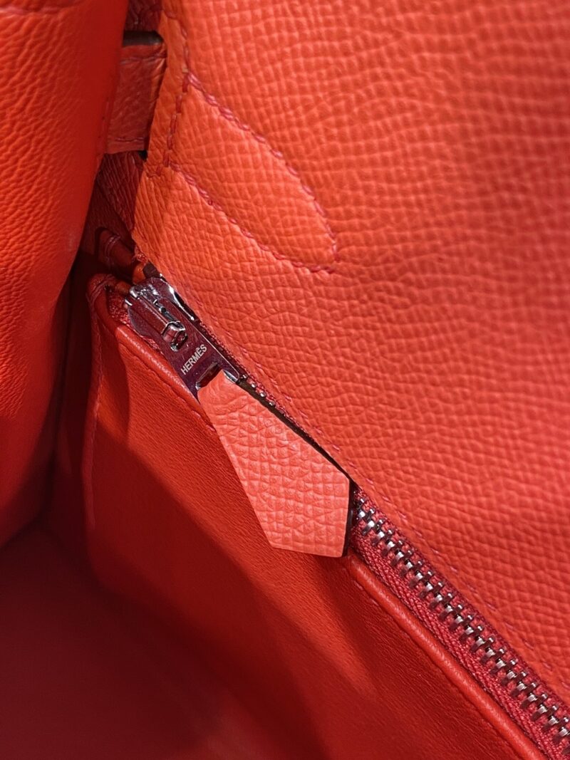 Hermes Kelly 28 Pink Rose Epsom Leather Palladium Hardware