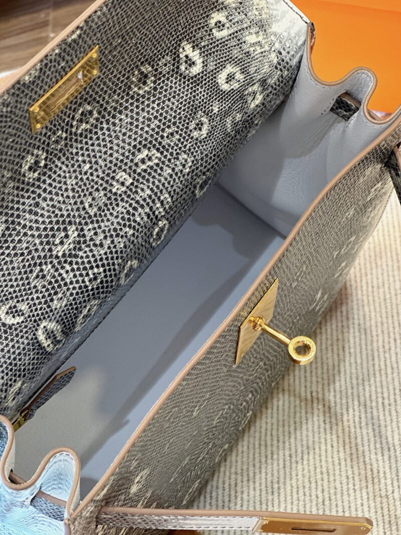 Hermes Kelly 28 Genuine Lizard Leather – Limited Stock