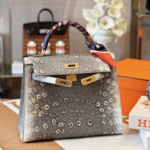 Hermes Kelly 28 Genuine Lizard Leather – Limited Stock