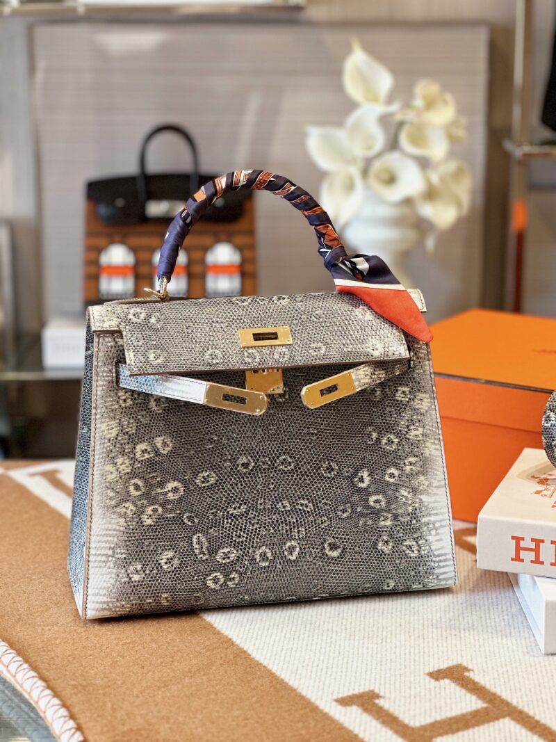 Hermes Kelly 28 Genuine Lizard Leather – Limited Stock