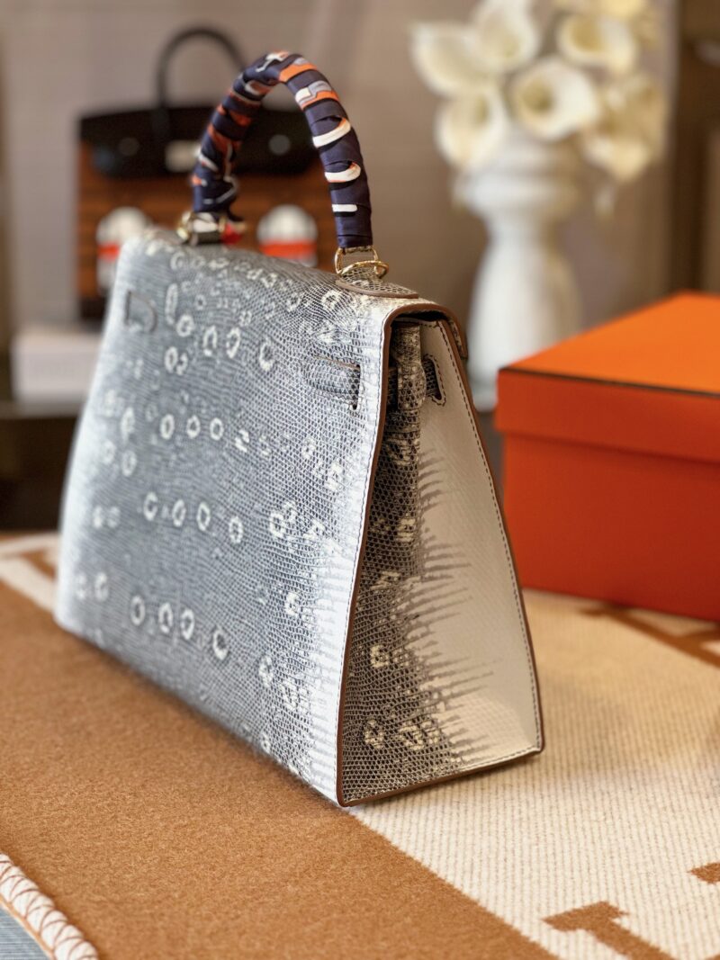 Hermes Kelly 28 Genuine Lizard Leather – Limited Stock