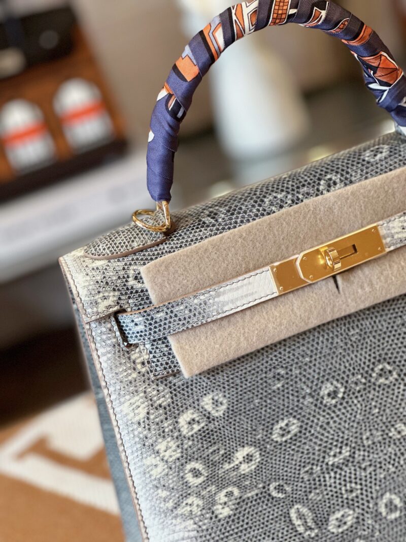 Hermes Kelly 28 Genuine Lizard Leather – Limited Stock