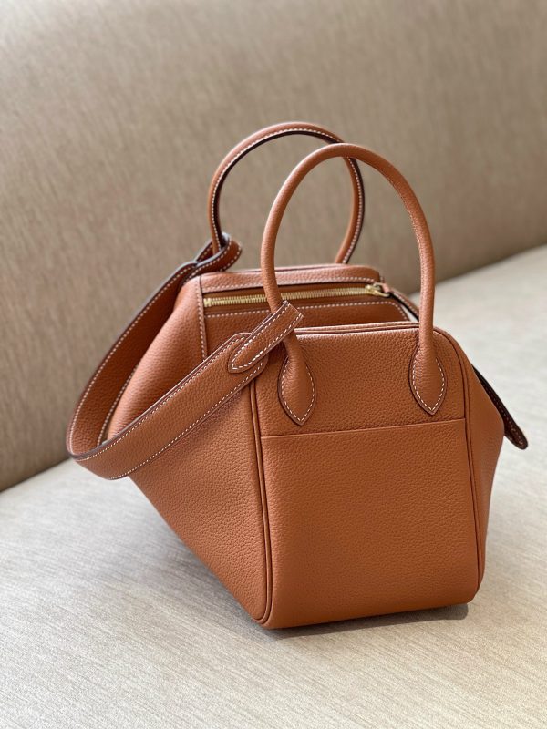 Hermes Lindy 26 Brown Gold Hardware