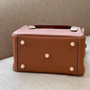 Hermes Lindy 26 Brown Gold Hardware