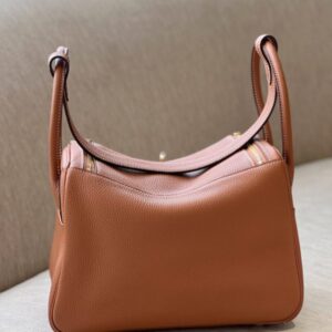 Hermes Lindy 26 Brown Gold Hardware