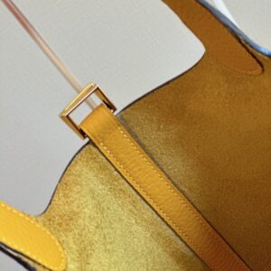 Hermes Picotin 18 Yellow Togo leather Gold Hardware