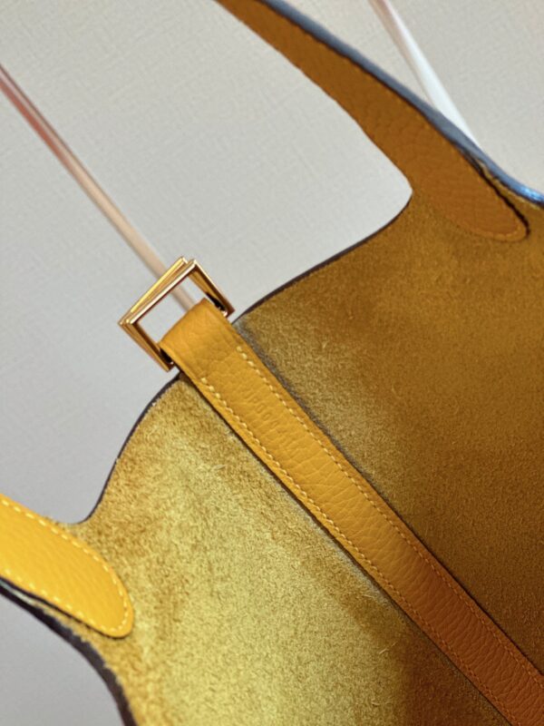 Hermes Picotin 18 Yellow Togo leather Gold Hardware