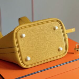 Hermes Picotin 18 Yellow Togo leather Gold Hardware