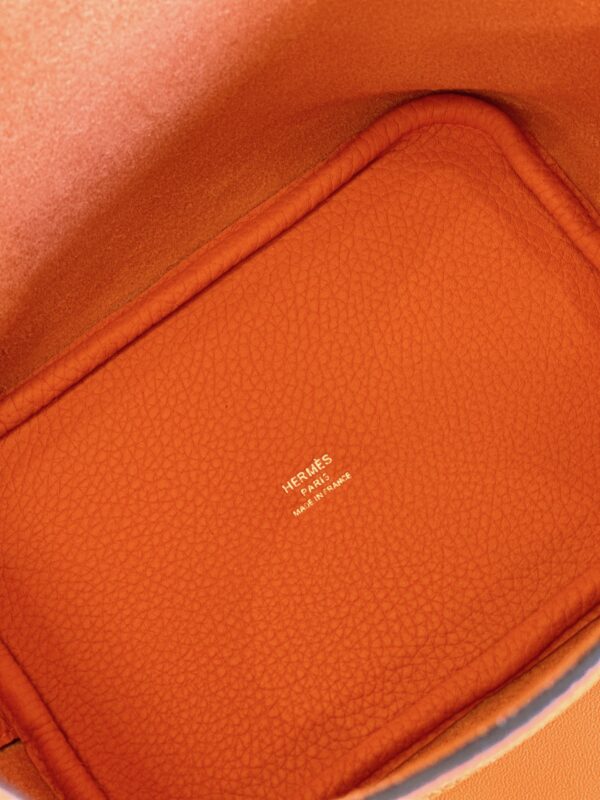 Hermes Picotin 18 Orange Togo Leather Gold Hardware