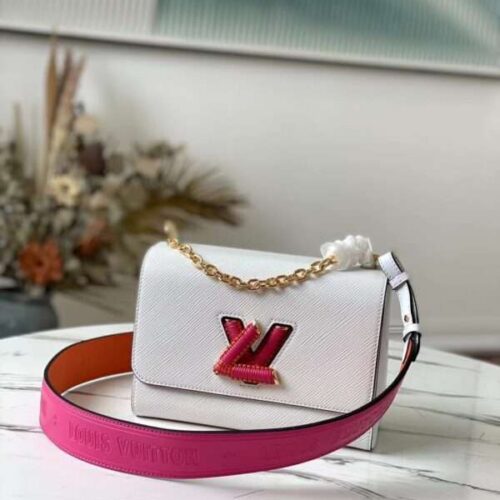 Tui-Xach-Like-Auth-Louis-Vuitton-LV-Twist-Da-Bo-Nu-Mau-Trang-24cm-1-600x800-1 Louis Vuitton LV Twist White Cowhide Leather Handbags 24cm