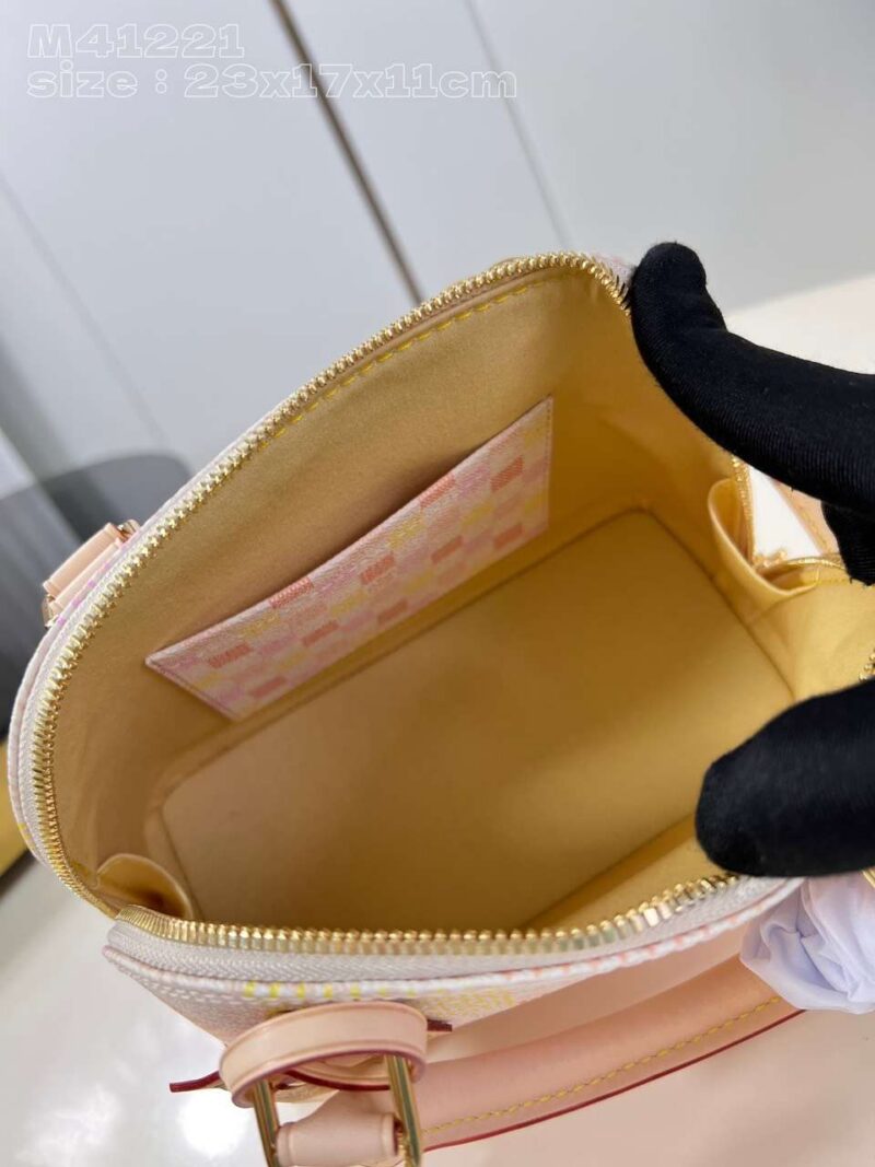 Louis Vuitton LV Alma BB Woman’s Like Auth Pink Handbags 23cm