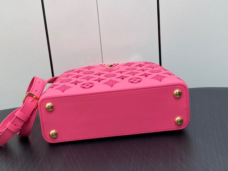 Louis Vuitton LV Capucines BB Handbags Pink 27x18x9cm