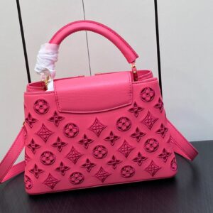 Louis Vuitton LV Capucines BB Handbags Pink 27x18x9cm