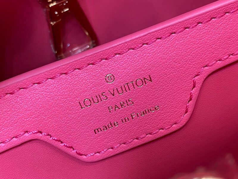 Louis Vuitton LV Capucines BB Handbags Pink 27x18x9cm