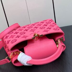 Louis Vuitton LV Capucines BB Handbags Pink 27x18x9cm