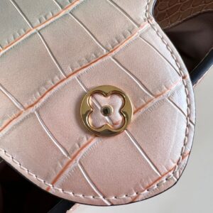 Louis Vuitton LV Capucines BB Like Auth Crocodile Leather Pink Handbags 27cm