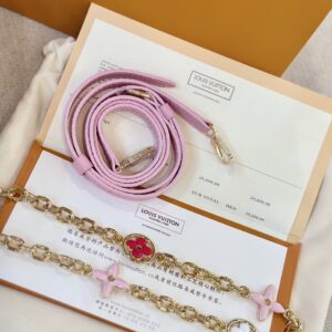 Louis Vuitton LV Capucines Like Auth Handbags Pink Lock Gold 21cm