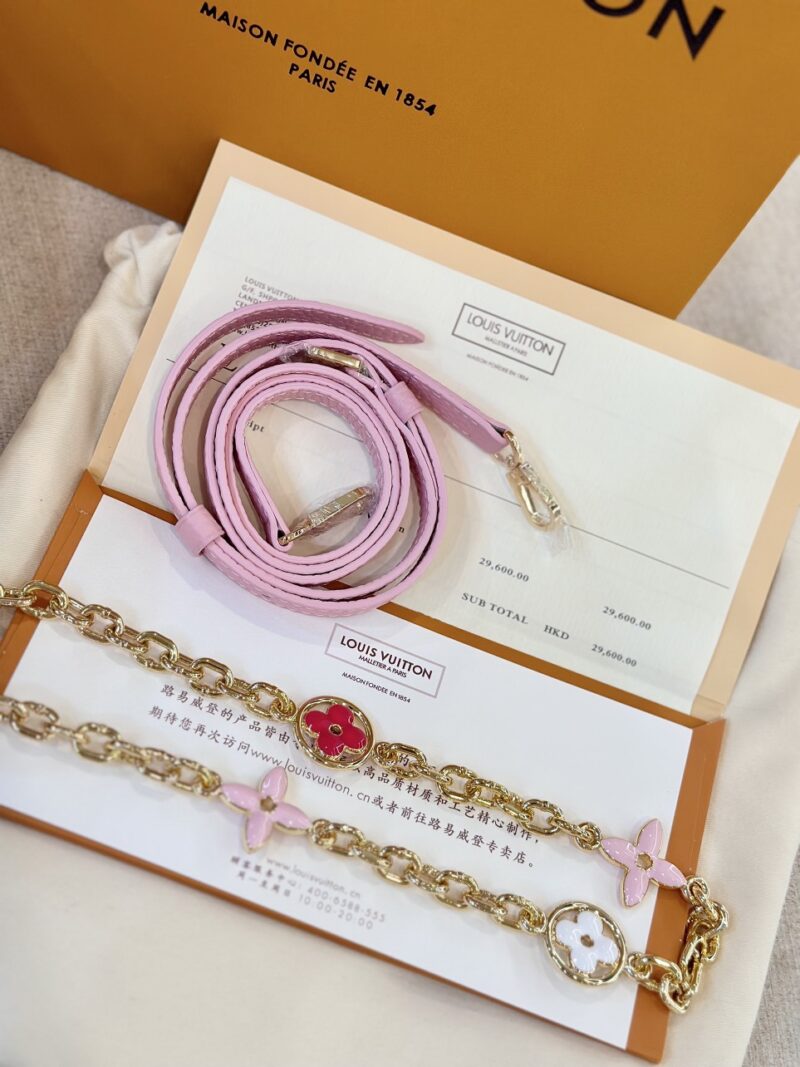 Louis Vuitton LV Capucines Like Auth Handbags Pink Lock Gold 21cm