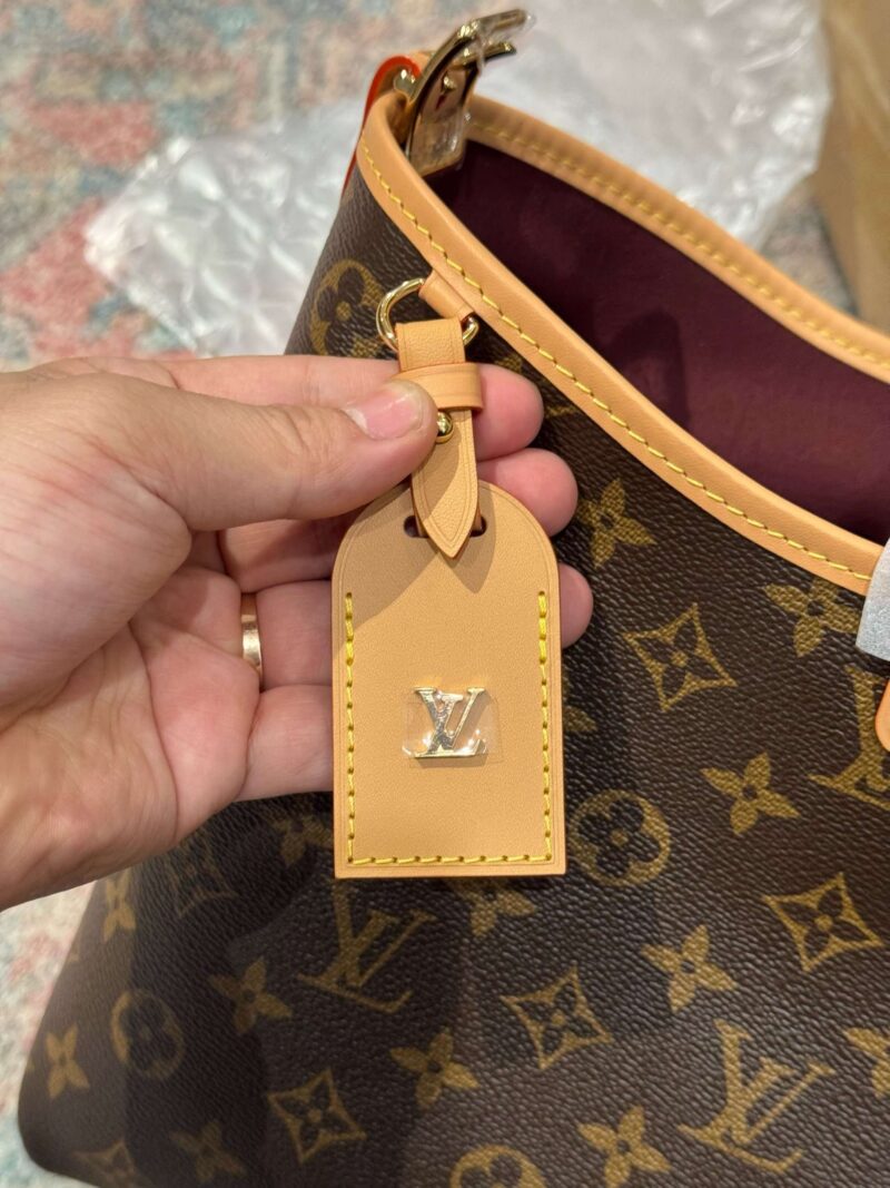 Louis Vuitton Handbags LV Carry All MM Monogram Brown Color 39x30x15cm