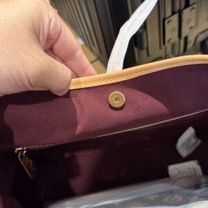 Louis Vuitton Handbags LV Carry All MM Monogram Brown Color 39x30x15cm