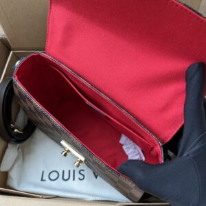 Louis Vuitton LV Croisette Like Auth Brown Handbags 25.5cm