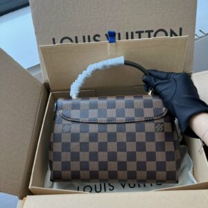 Louis Vuitton LV Croisette Like Auth Brown Handbags 25.5cm