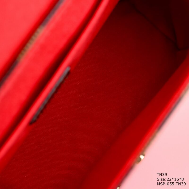 Louis Vuitton LV Croisette Replica Handbags Caro Pattern 22x16x8cm