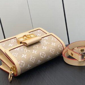 Louis Vuitton LV Dauphine Monogram Like Auth Handbags 20x15x9cm