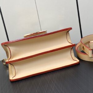 Louis Vuitton LV Dauphine Monogram Like Auth Handbags 20x15x9cm