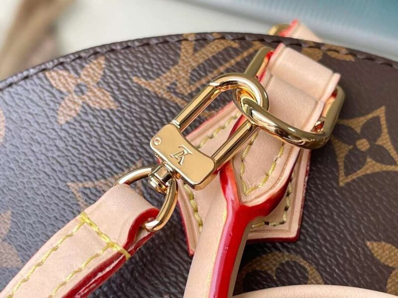 Louis Vuitton Ellipse BB Monogram Handle White Milk Handbags 28x21x8cm