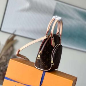 Louis Vuitton Ellipse BB Monogram Handle White Milk Handbags 28x21x8cm