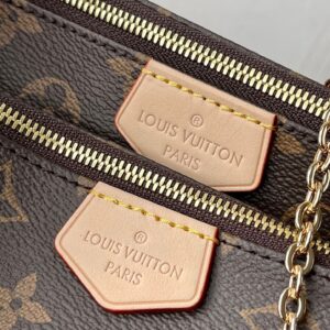 Louis Vuitton LV Multi Pochette Handle Monogram Handbags 24x16x6cm