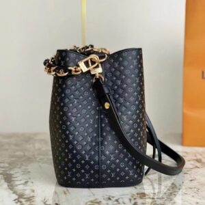 Louis Vuitton LV Neonoe BB Like Auth Black Woman’s Handbags 26cm