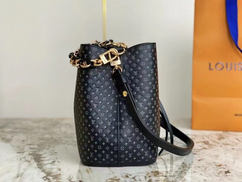 Louis Vuitton LV Neonoe BB Like Auth Black Woman’s Handbags 26cm