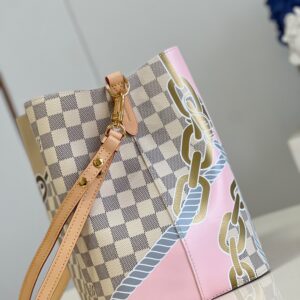 Louis Vuitton LV Neonoe BB Lock Pattern Like Auth Handbags 26cm