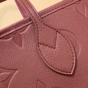 Louis Vuitton LV Never Full Plum Red Handbags 32x29x17cm