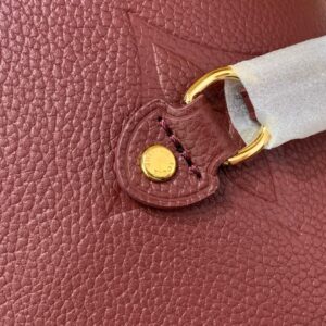 Louis Vuitton LV Never Full Plum Red Handbags 32x29x17cm