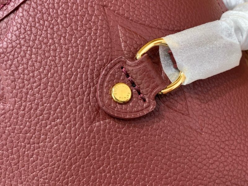 Louis Vuitton LV Never Full Plum Red Handbags 32x29x17cm